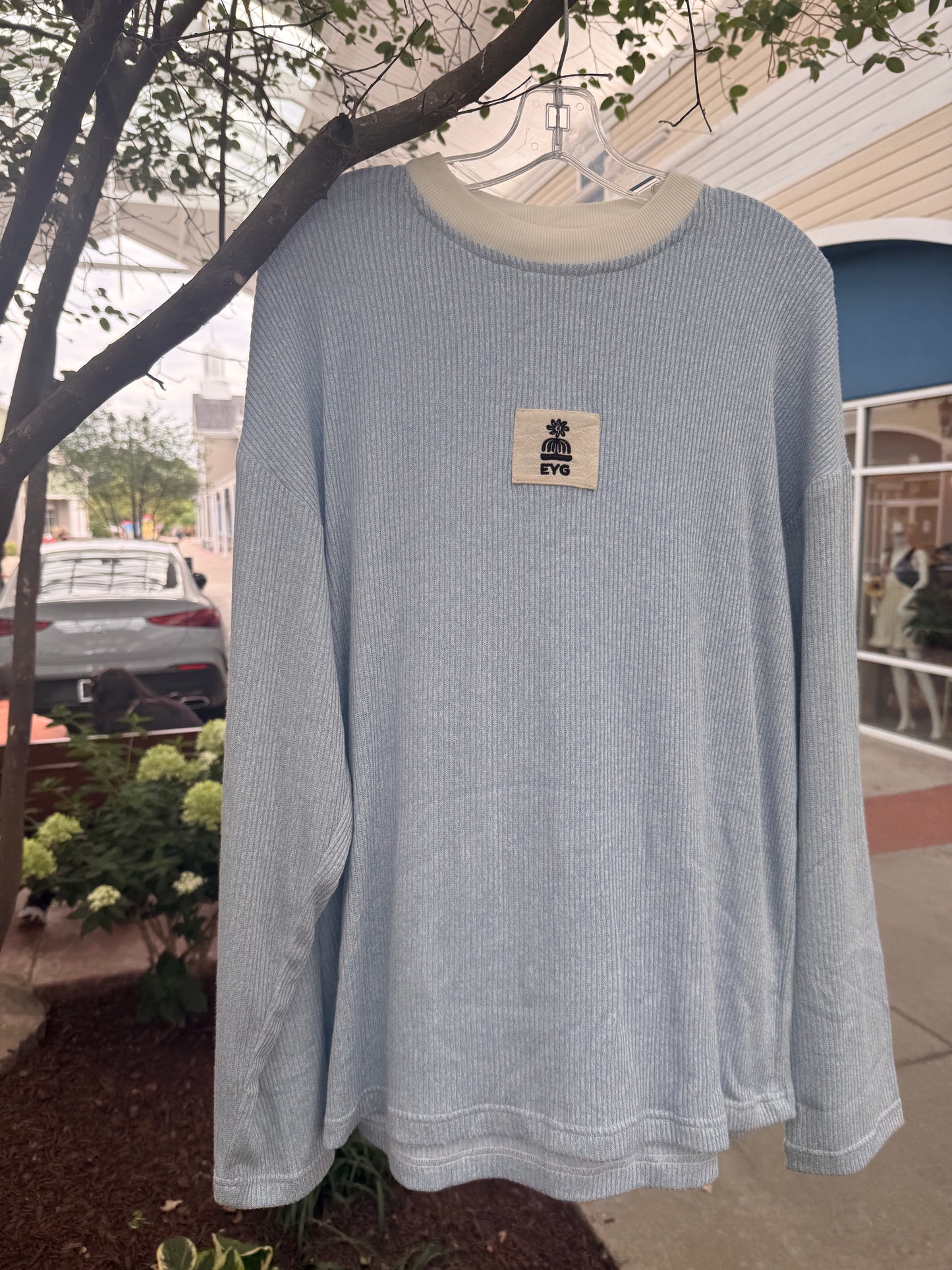 EYG LIGHT BLUE LONGSLEEVE