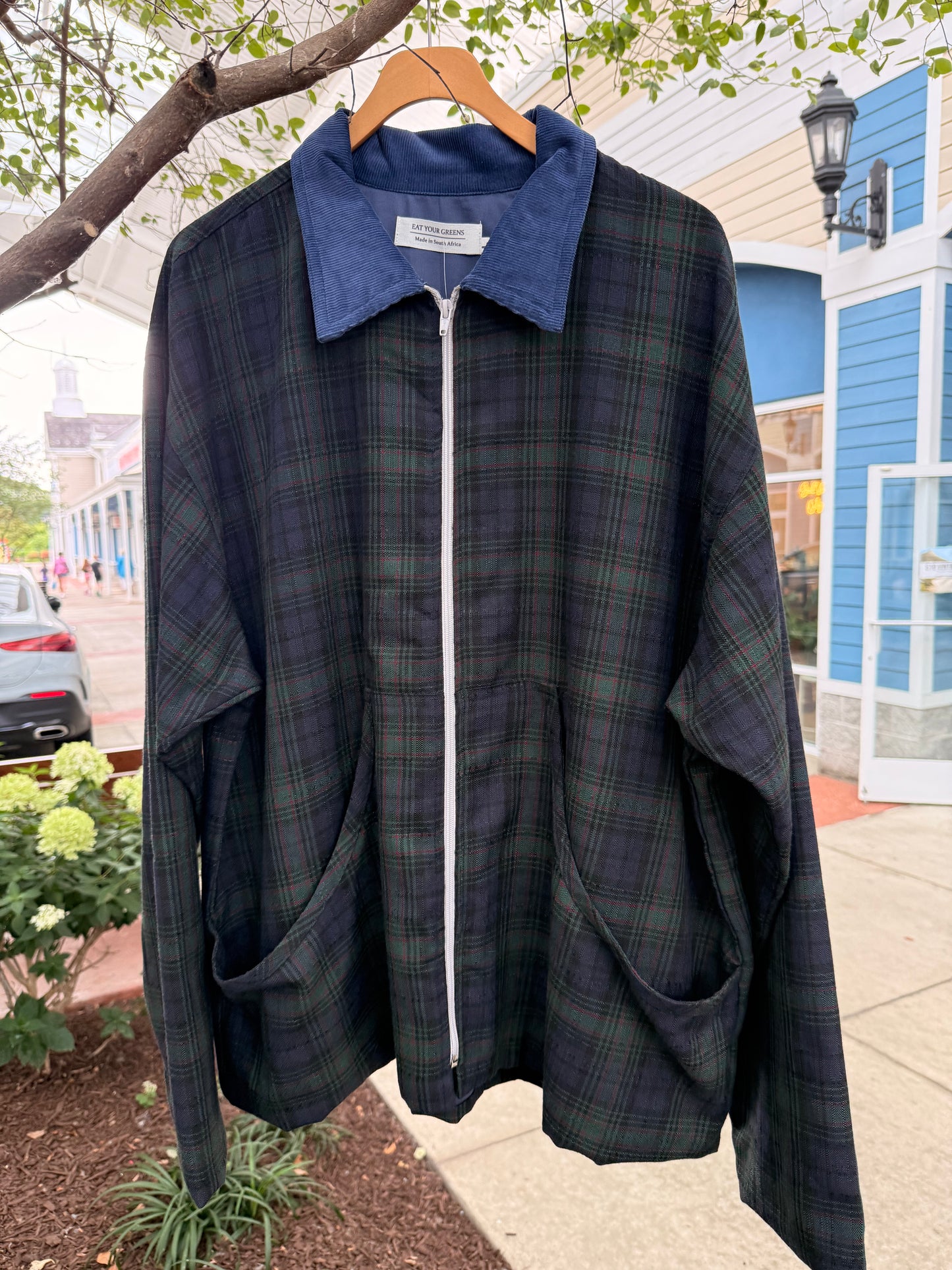 PLAID EYG JACKET