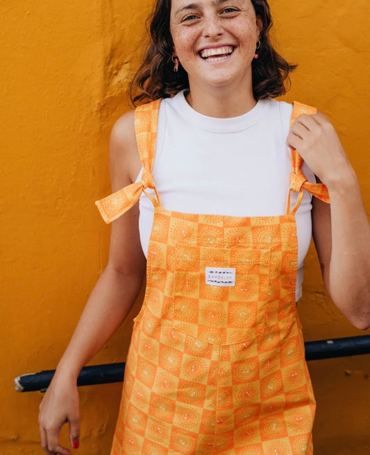 BAMBALAM SUSPICIOUS SUNS SHORT DUNGAREE