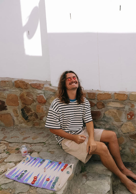 EYG THICK STRIPE TEE