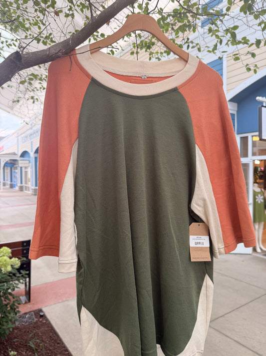 EYG COLOR BLOCK TEE