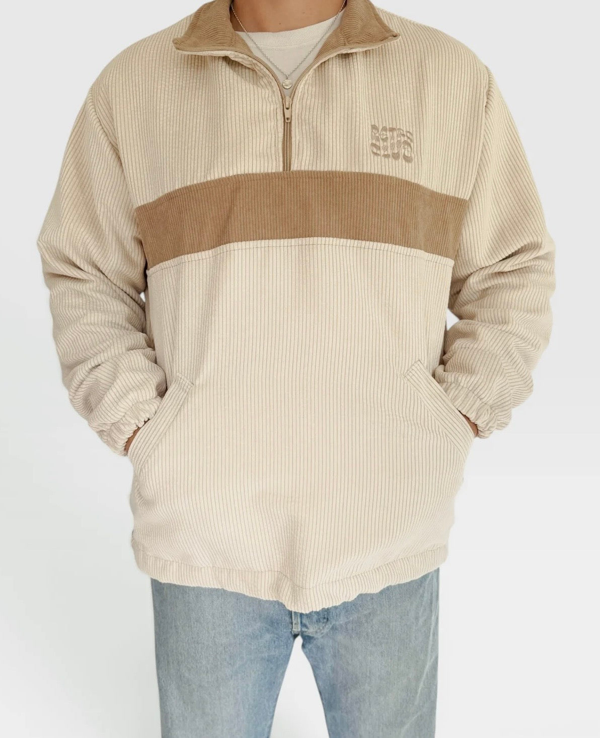 RETRO CLUB IVORY/BEIGE JUMPER