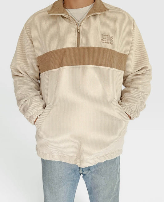 RETRO CLUB IVORY/BEIGE JUMPER