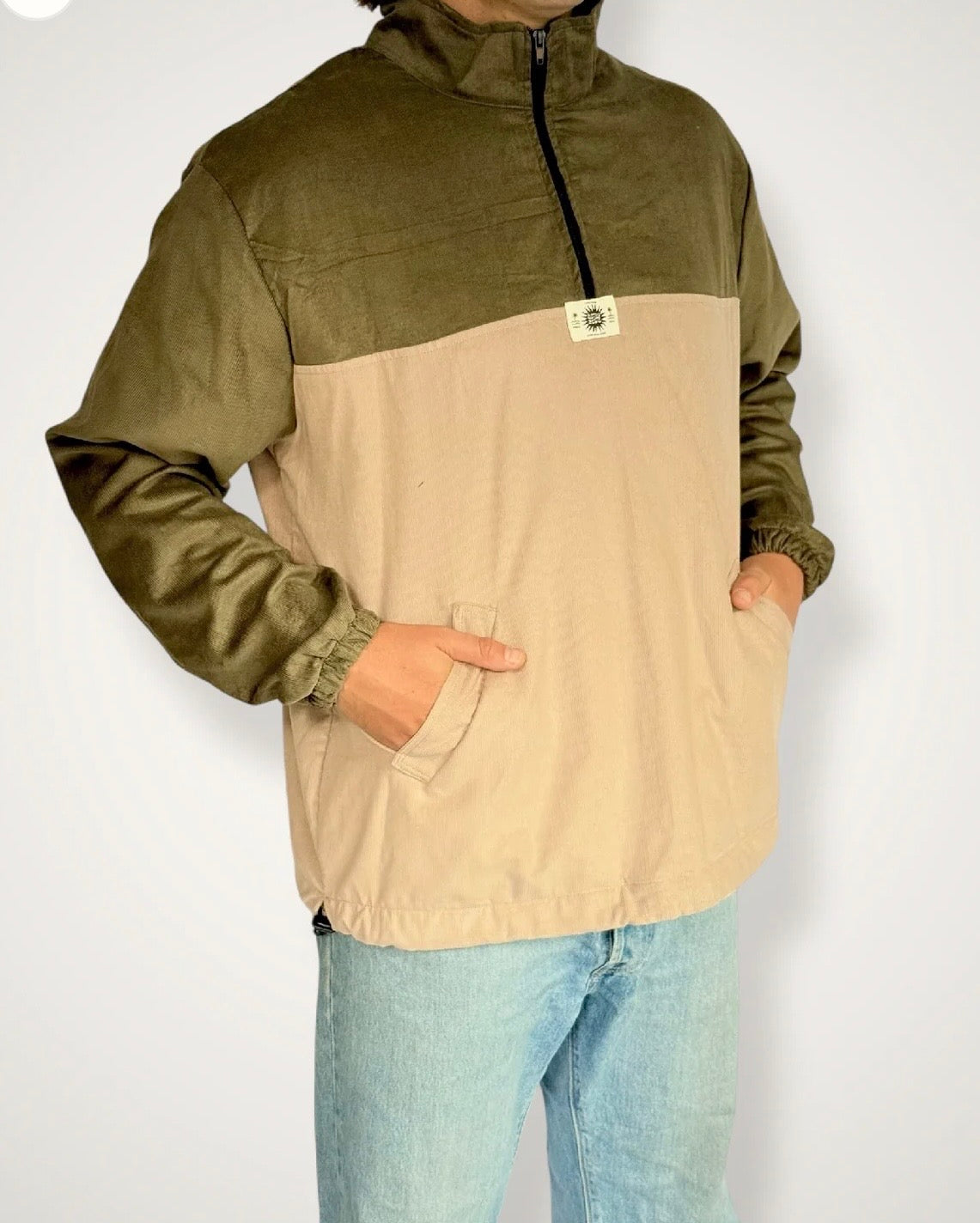 RETRO CLUB KHAKI RETRO DUSK JUMPER