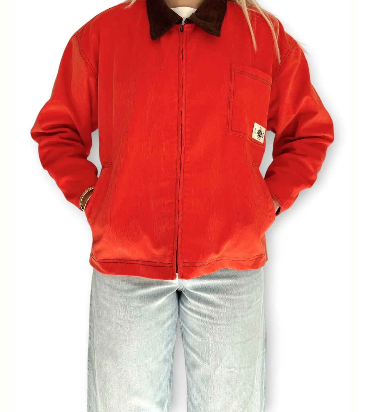 RETRO CLUB RED WORKERS JACKET