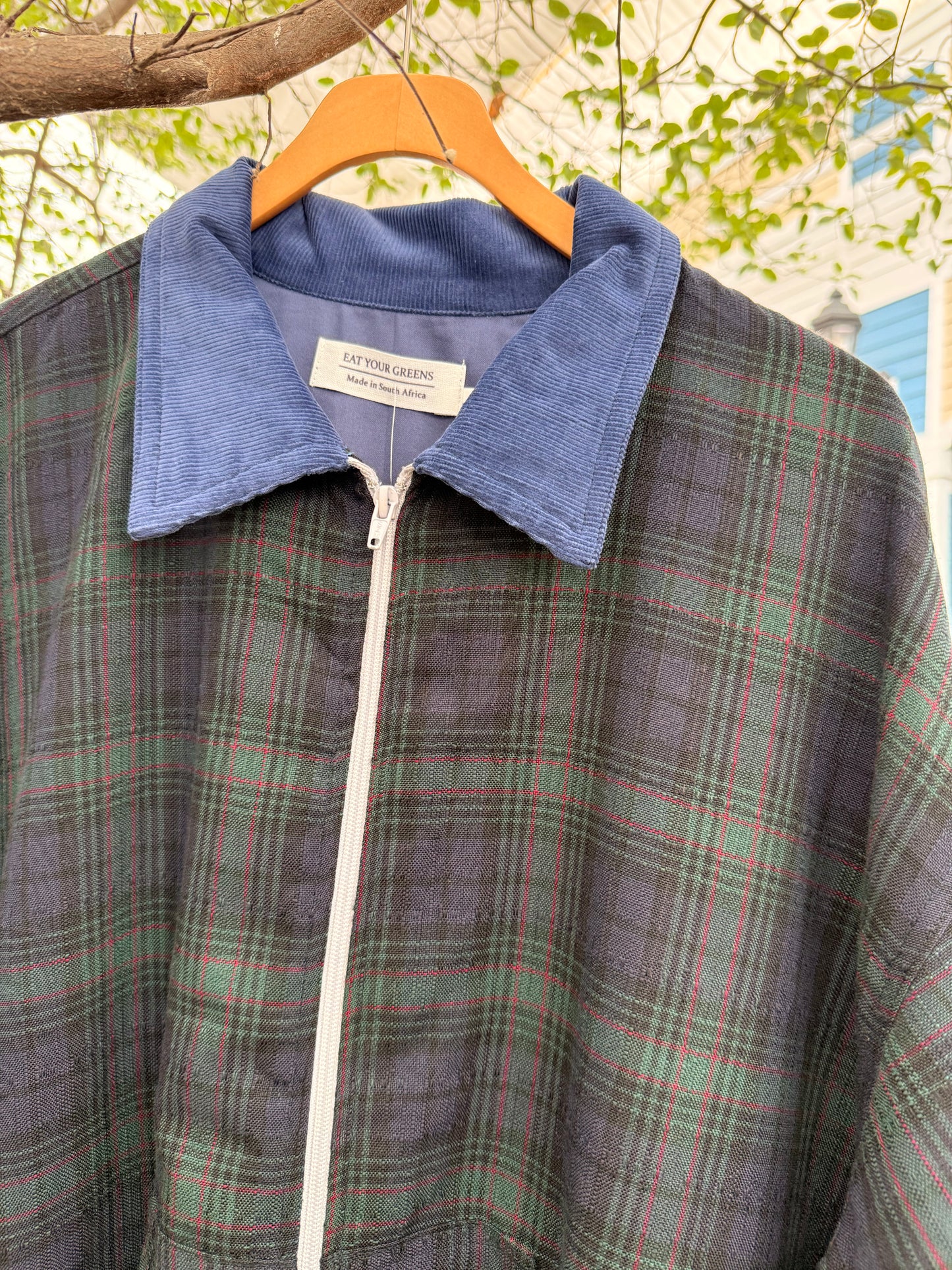 PLAID EYG JACKET