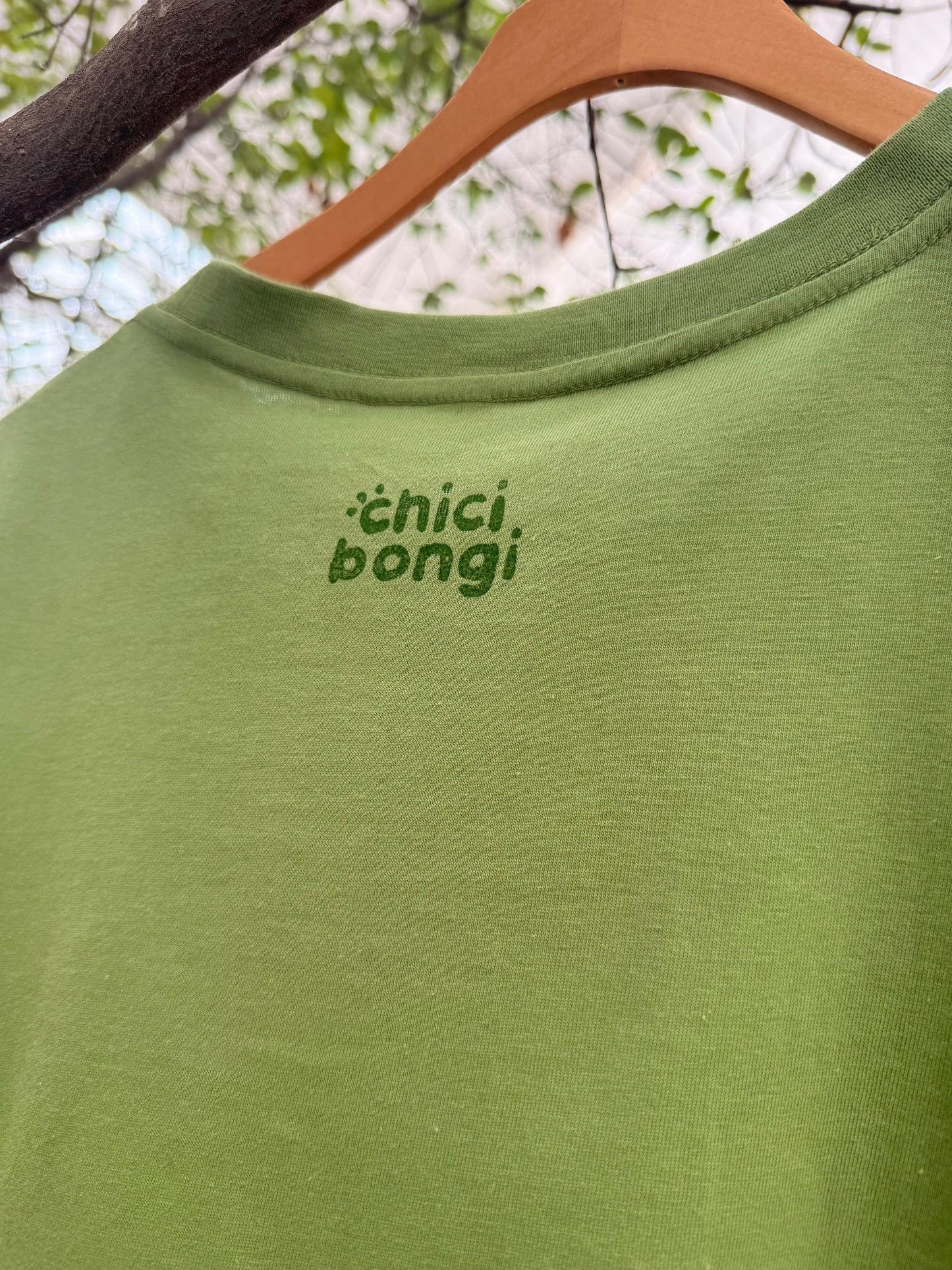 CHICIBONGI SMALL CAT W FISH TEE