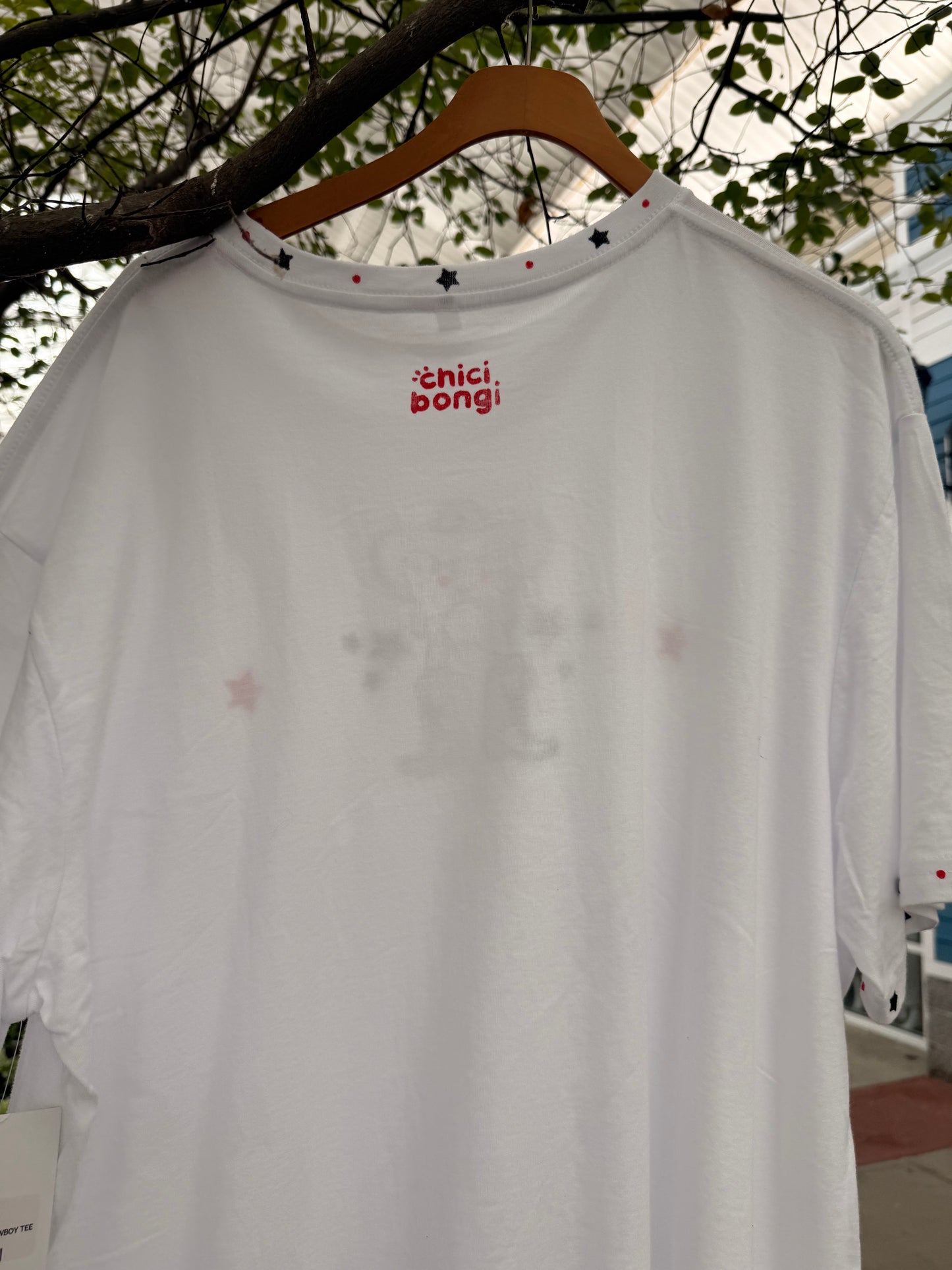 CHICIBONGI BLACK COWBOY TEE