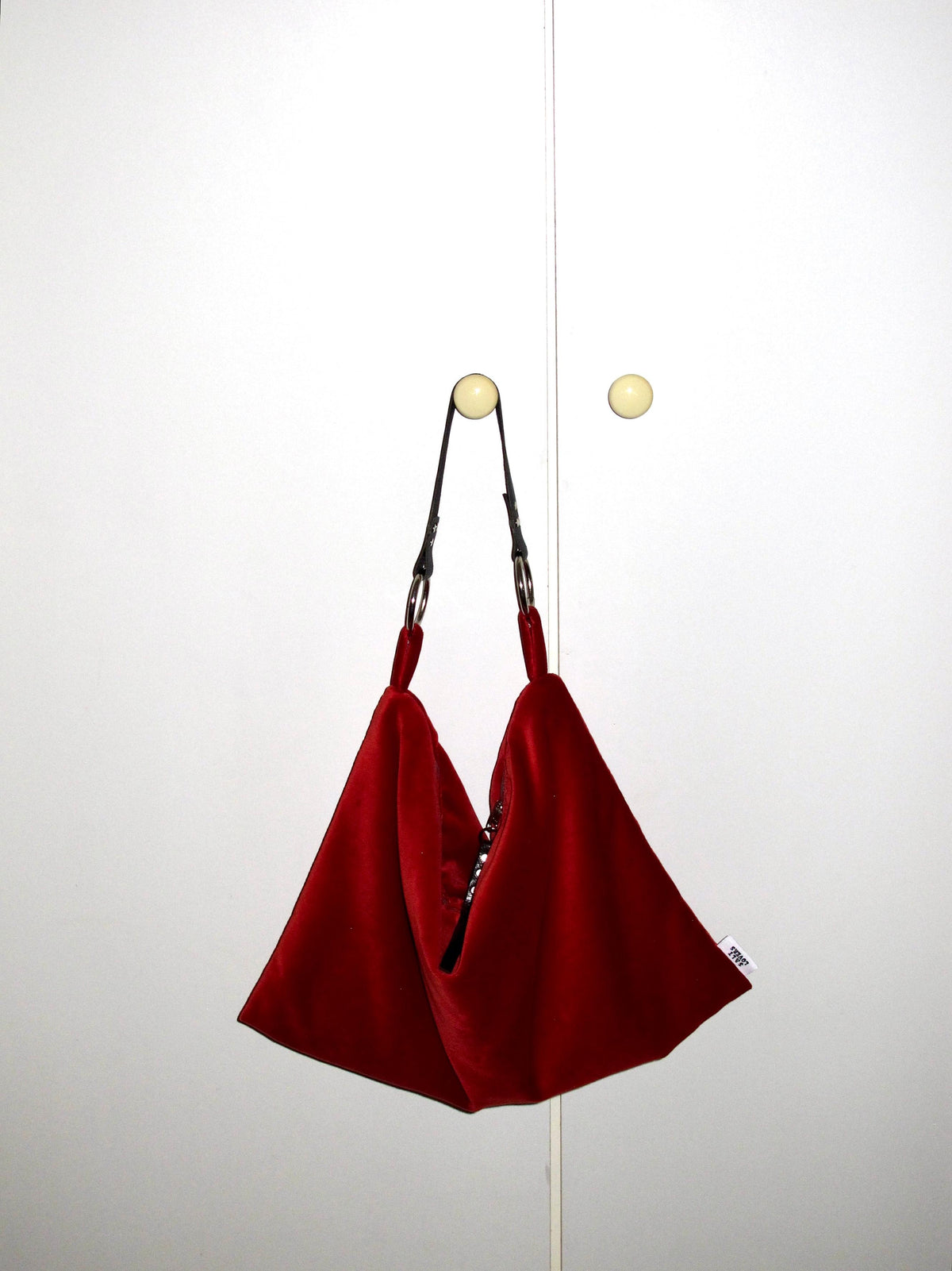 SALTLOVERS RED LORRAINE SHOULDER BAG